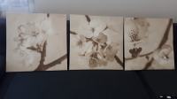 Tri slike  cvijeća ikea