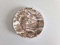 Ukrasni tanjur - serija engleskog porculana COUNTRYRSIDE 19 to stoljeć