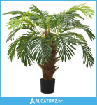 Umjetna cikas palma s posudom 90 cm zelena - NOVO