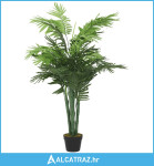 Umjetna palma 28 listova 120 cm zelena - NOVO