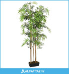 Umjetno stablo bambusa 1095 listova 150 cm zeleno - NOVO