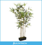 Umjetno stablo bambusa 828 listova 150 cm zeleno - NOVO