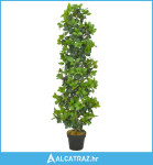Umjetno stablo lovora s posudom zeleno 150 cm - NOVO