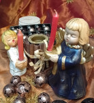 Vintage "Anđeli pjevači" u blagdanskom dekoru