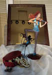 Vintage figura "Violinistica" - stalak za nakit