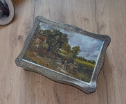 Vintage metalna kutija THE HAY WAIN -JOHN CONSTABLE
