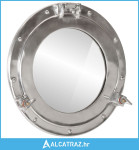 Viseće zidno ogledalo Ø 38 cm od aluminija i stakla - NOVO