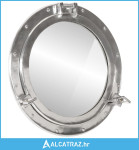 Viseće zidno ogledalo Ø 50 cm od aluminija i stakla - NOVO