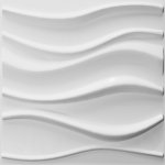 3D ZIDNI PANELI WAVES (3D-B4) – 500*500mm