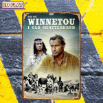 Winnetou I: Old Shatterhand- Klasična vestern pustolovina,metalni znak