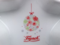 Zdjelica s božićnom dekoracijom, zvijezda