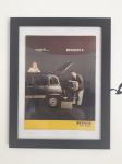 Zidna dekoracija - uspjeh... Renault 4