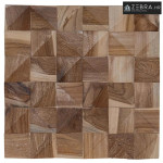 Zidna Ploča 11 kom. Prirodna 30 x 30 x 2 cm - Prirodna