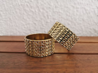 NOVI zlatni prsteni za ubruse