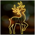 home Dekorativna rasvjeta, LED neonska figura, jelen - NEON 4 19630