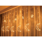 Moon in the Room ML46 LED svjetlosna zavjesa zvjezdice i mjeseci, 3 m,