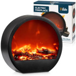 Vilde 568172 – Dekorativni LED kamin s efektom plamena, USB i baterijs