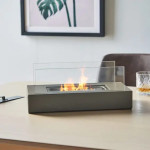 VonHaus 2500646- pravokutni stolni kamin na bioetanol