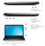 XPS L322X, i7-3687 3.3GHz/13.3" FHD IPS/8GB RAM/240SSD/Win10PRO-NOVE k