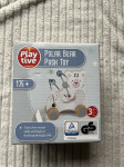 Playtive drvena igračka za guranje polarni medvjed