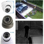 kompIet 3 kamere za videonadzor noćno, vanjska ili unutarnja 30 m