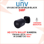UNIVIEW UNIARCH HD CCTV KAMERA S MIKROFONOM UV-UAC-B125-AF28LM-BLACK