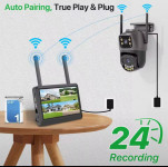 video rekorder nvr sa tri kamere icsee xmeye