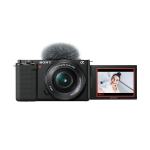 Digitalni fotoaparat Sony za vlogove ZV-E10+ objektiv 16-50 mm