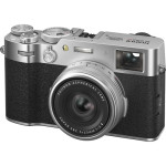 Fujifilm X100VI SILVER Fujinon 35mm f2 II lens - 40,2MP X-Trans 5 HR