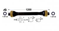Kardan kat. 2, 1200 mm (okretač vučeni 160, 180, 200 i 220)
