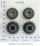 ZUPČANICI ZA DOZATOR GNOJIVA  - PAR, GASPARDO