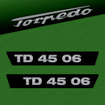Zamjenske naljepnice za traktor Torpedo TD 45 06