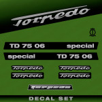 Zamjenske naljepnica za traktor Torpedo TD 75 06 special