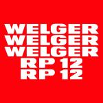 Zamjenske naljepnice za rolo balirku WELGER RP12