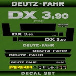 Zamjenske naljepnice za traktor Deutz Fahr DX 3.90