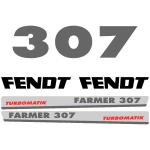 Zamjenske naljepnice za traktor Fendt Farmer 307 Turbomatik