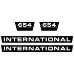 Zamjenske naljepnice za traktor International 654