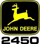 Zamjenske naljepnice za traktor John Deere 2450