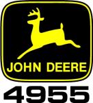 Zamjenske naljepnice za traktor John Deere 4955