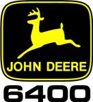 Zamjenske naljepnice za traktor John Deere 6400