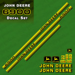 Zamjenske naljepnice za traktor John Deere 6900