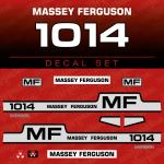 Zamjenske naljepnice za traktor Massey Ferguson 1014