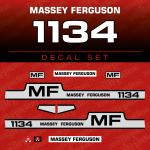 Zamjenske naljepnice za traktor Massey Ferguson 1134 (e)