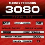 Zamjenske naljepnice za traktor Massey Ferguson 3080, 3080 E
