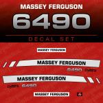 Zamjenske naljepnice za traktor Massey Ferguson 6490