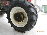 Široke felge i gume za traktor UNIVERSAL