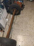 Osovina sa kotačima