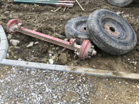 Osovina za prikolicu + kotači