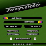 Zamjenske naljepnice za traktor Torpedo TD 45 A