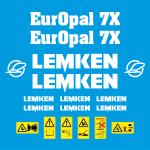 Zamjenske naljepnice za plug LEMKEN Europal 7X